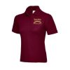 Dinmore Manor Ladies Polo in Maroon