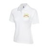 Dinmore Manor Ladies Polo in White