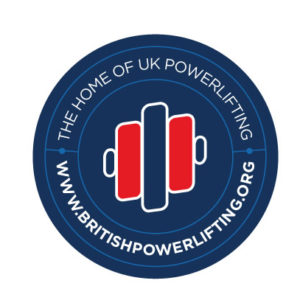 British Powerlifting window sticker