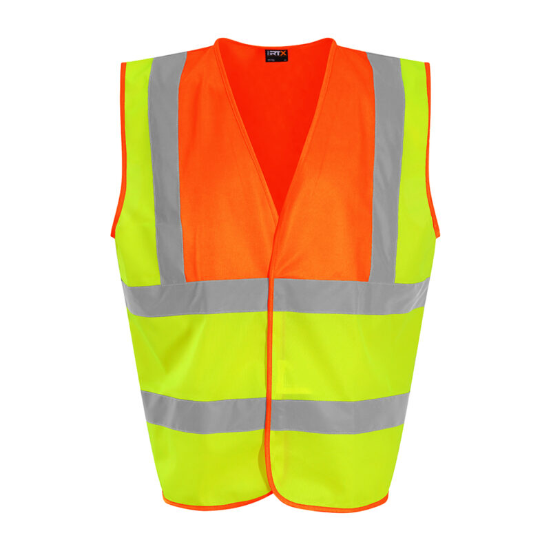 Two Colour High Viz Waistcoat