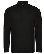 Pro Rtx – Pro long sleeved polo solid black