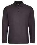 Pro Rtx – Pro long sleeved polo solid charcoal