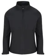 Ladies smart softshell jacket in black or navy from PRO RTX