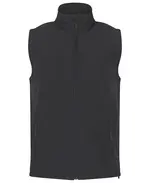Pro Rtx softshell gilet in navy black and charcoa