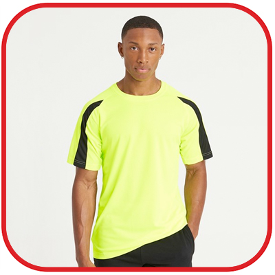 Contrast T-shirts