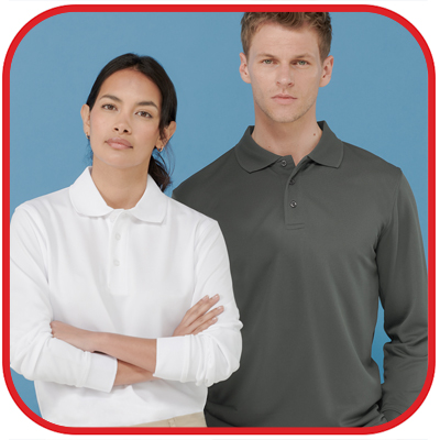 Long Sleeve Polos
