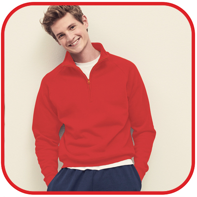 Zipped Sweatshirts