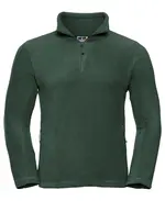 Bottle Green Outdoor fleece quarter zip.