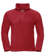 Classic Red Outdoor fleece quarter zip
