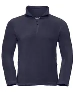 French Navy Quarter Zip Outdoor fleece