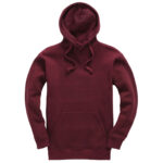 Burgundy cottonridge heavyweight hooded top