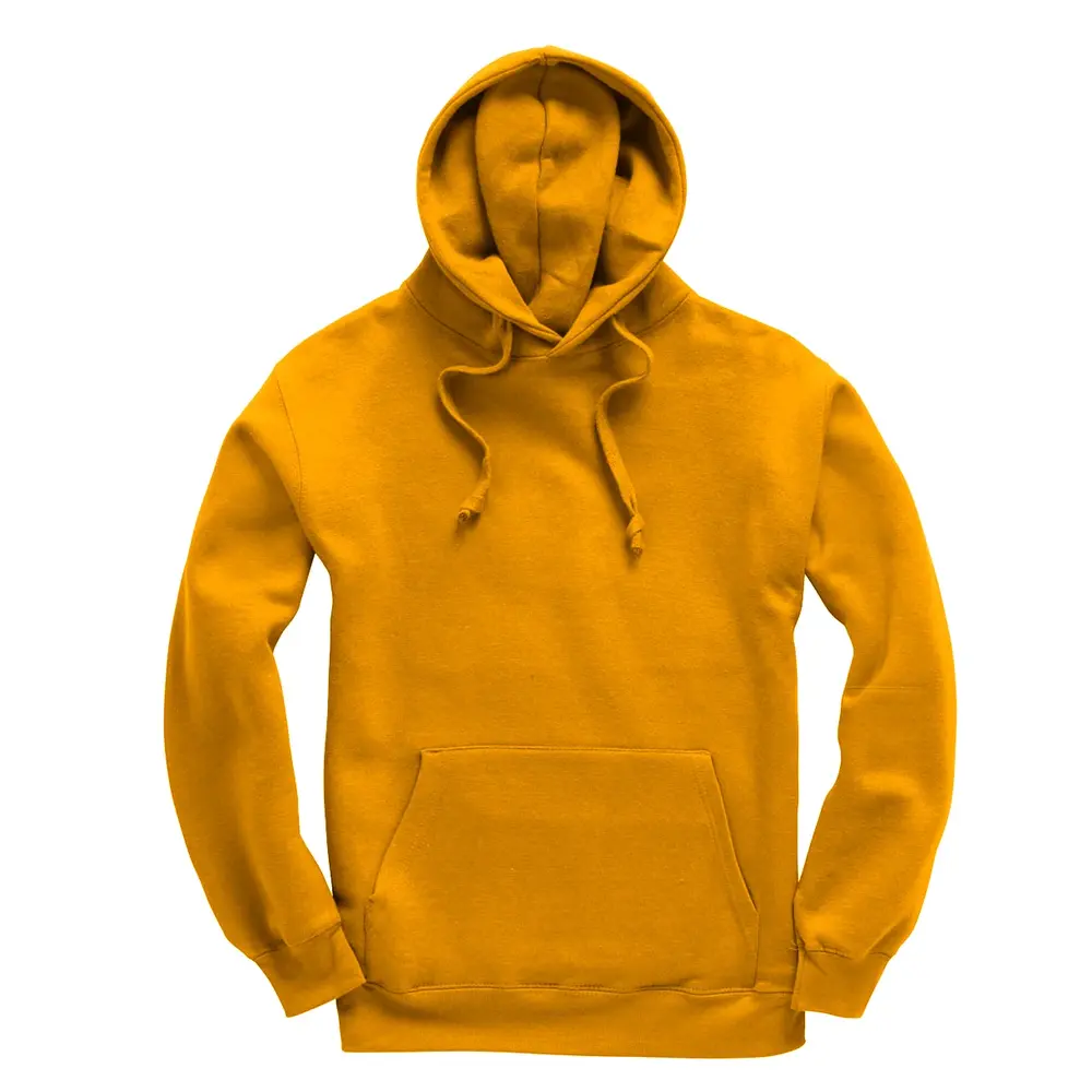 Eglish Mustard cottonridge heavyweight hooded top