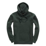 Forest Green cottonridge heavyweight hooded top