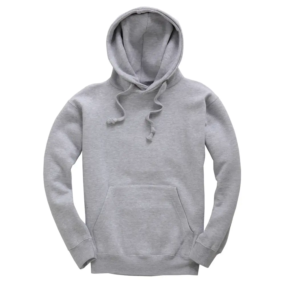 Grey cottonridge heavyweight hooded top