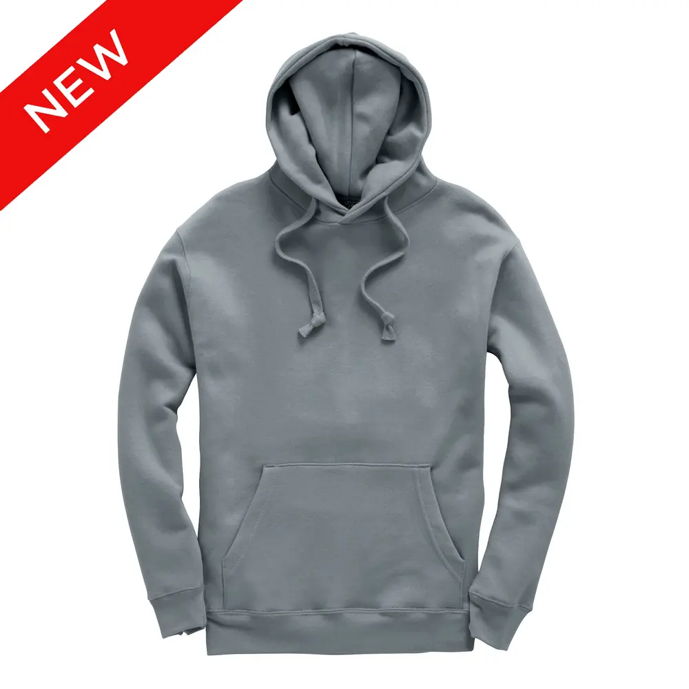 Grey Mist cottonridge heavyweight hooded top