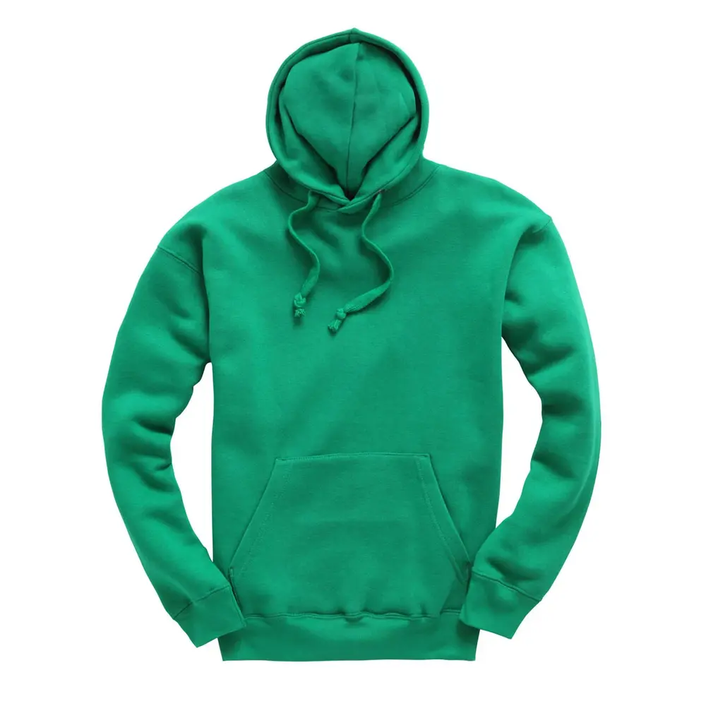 Kelly Green cottonridge heavyweight hooded top