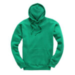 Kelly Green cottonridge heavyweight hooded top