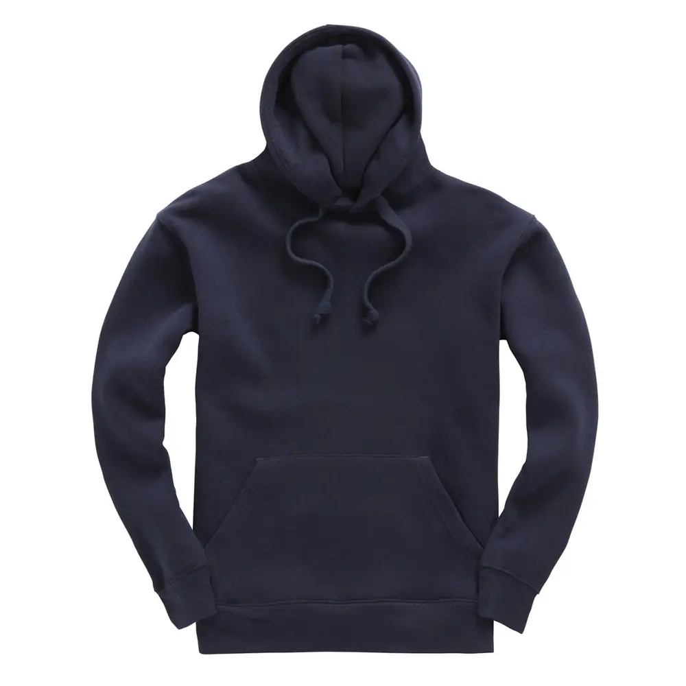 Navy cottonridge heavyweight hooded top