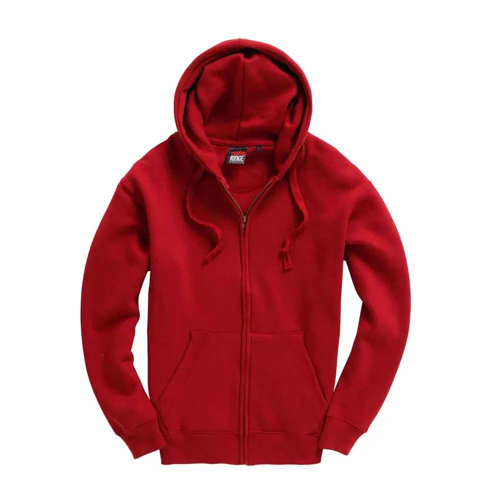 Pepper Red Full Zip Premium hoodie