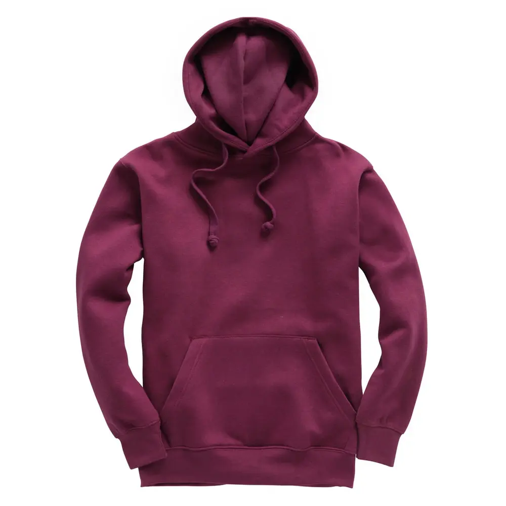 Plum cottonridge heavyweight hooded top