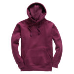 Plum cottonridge heavyweight hooded top