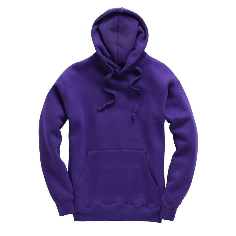 Purple cottonridge heavyweight hooded top