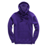 Purple cottonridge heavyweight hooded top