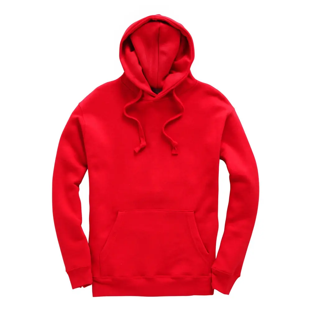 Red cottonridge heavyweight hooded top