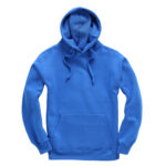 Royal Blue cottonridge heavyweight hooded top