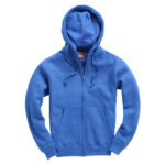 Royal Melange Full Zip Premium hoodie
