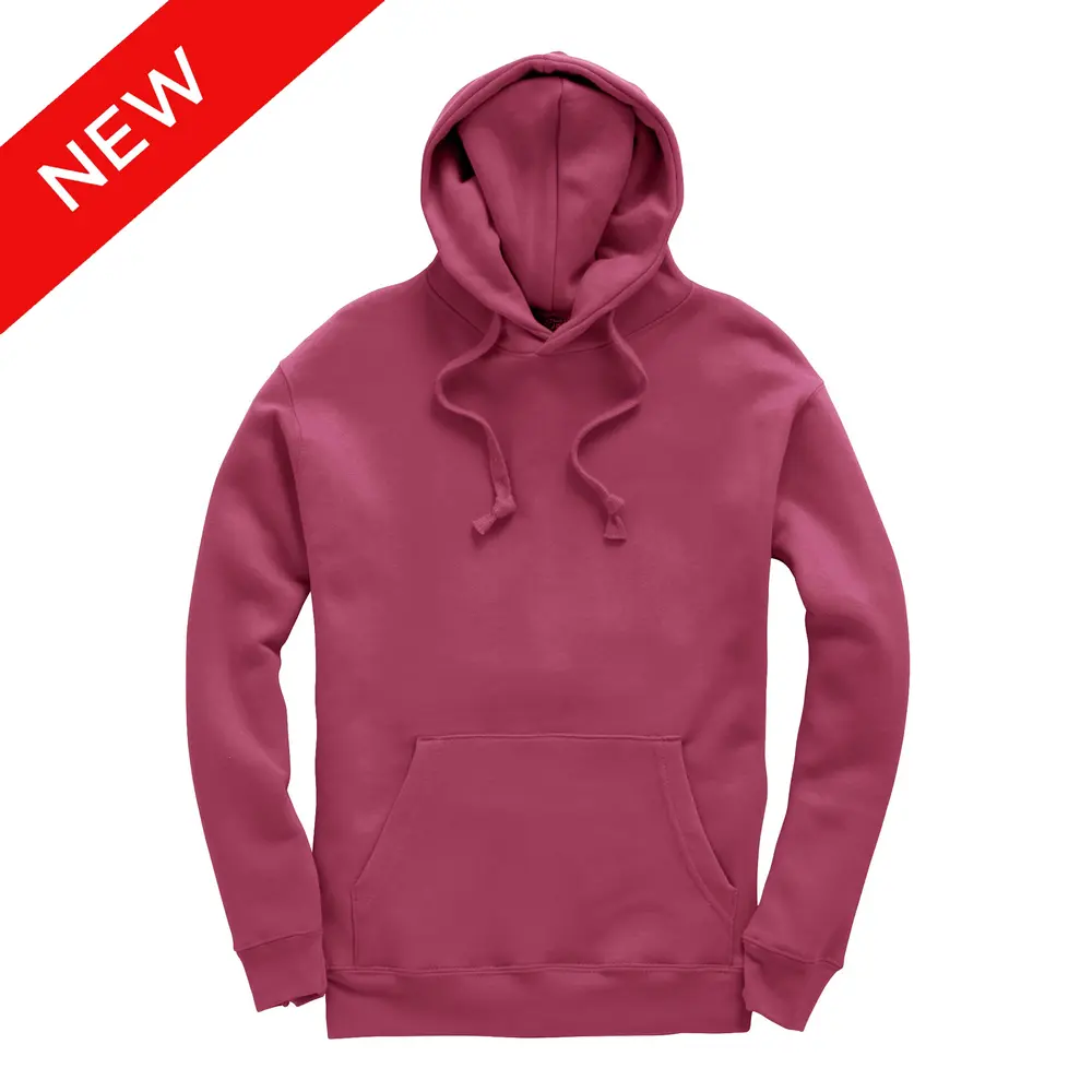 Soft Mulberry cottonridge heavyweight hooded top
