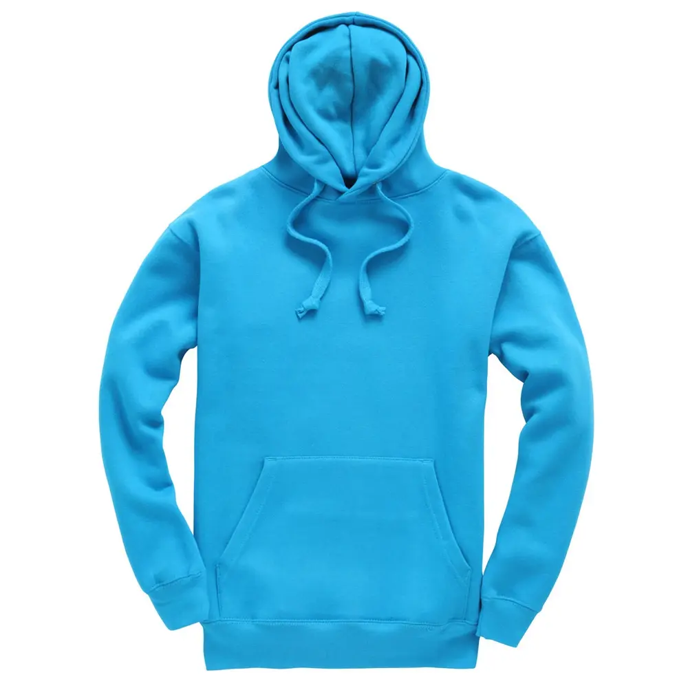 Turquoise cottonridge heavyweight hooded top