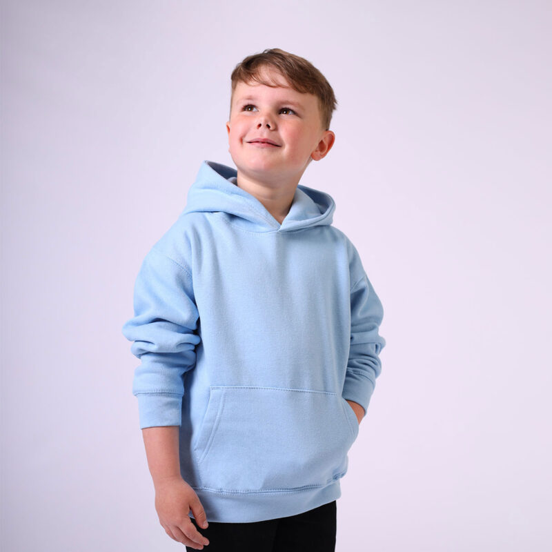 Super soft children's hooded top