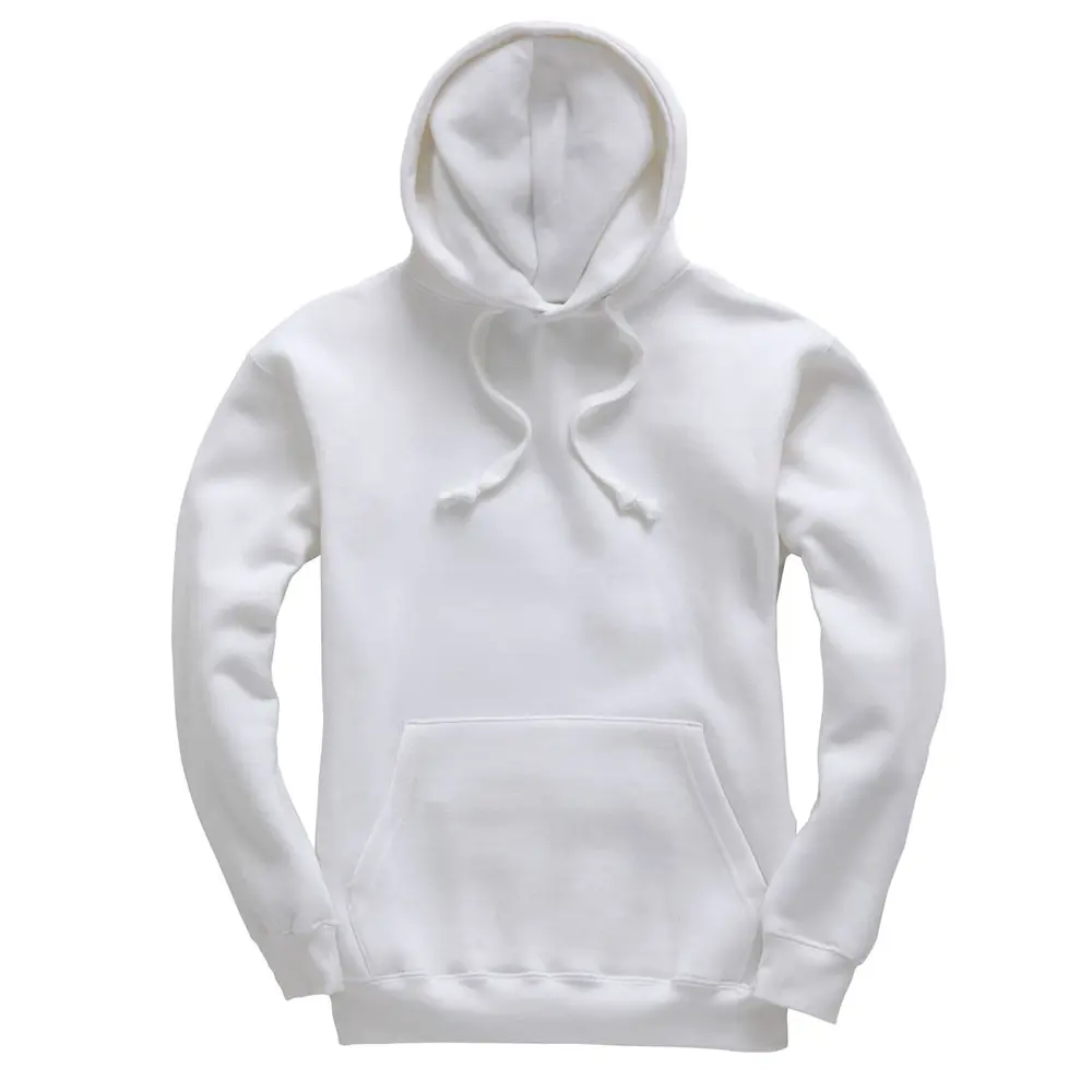 White cottonridge heavyweight hooded top