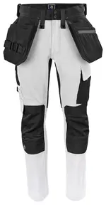 5551 Waist20Pants Stretch White