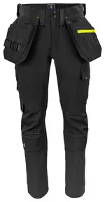 5551 Waist20Pants Stretch Black