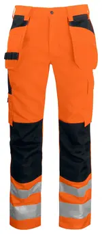 6531 Waist20Pants EN ISO 20471 CLASS 2 Orange Black