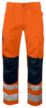 6532 Waist20Pants EN ISO 20471 CLASS 2 Orange Black