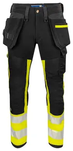 6540 Waist20Pants EN ISO 20471 CLASS 1 Yellow Black