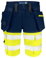 6580 SHORTS EN ISO 20471 CLASS 1 Yellow navy