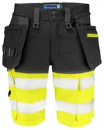 6580 SHORTS EN ISO 20471 CLASS 1 Yellow black