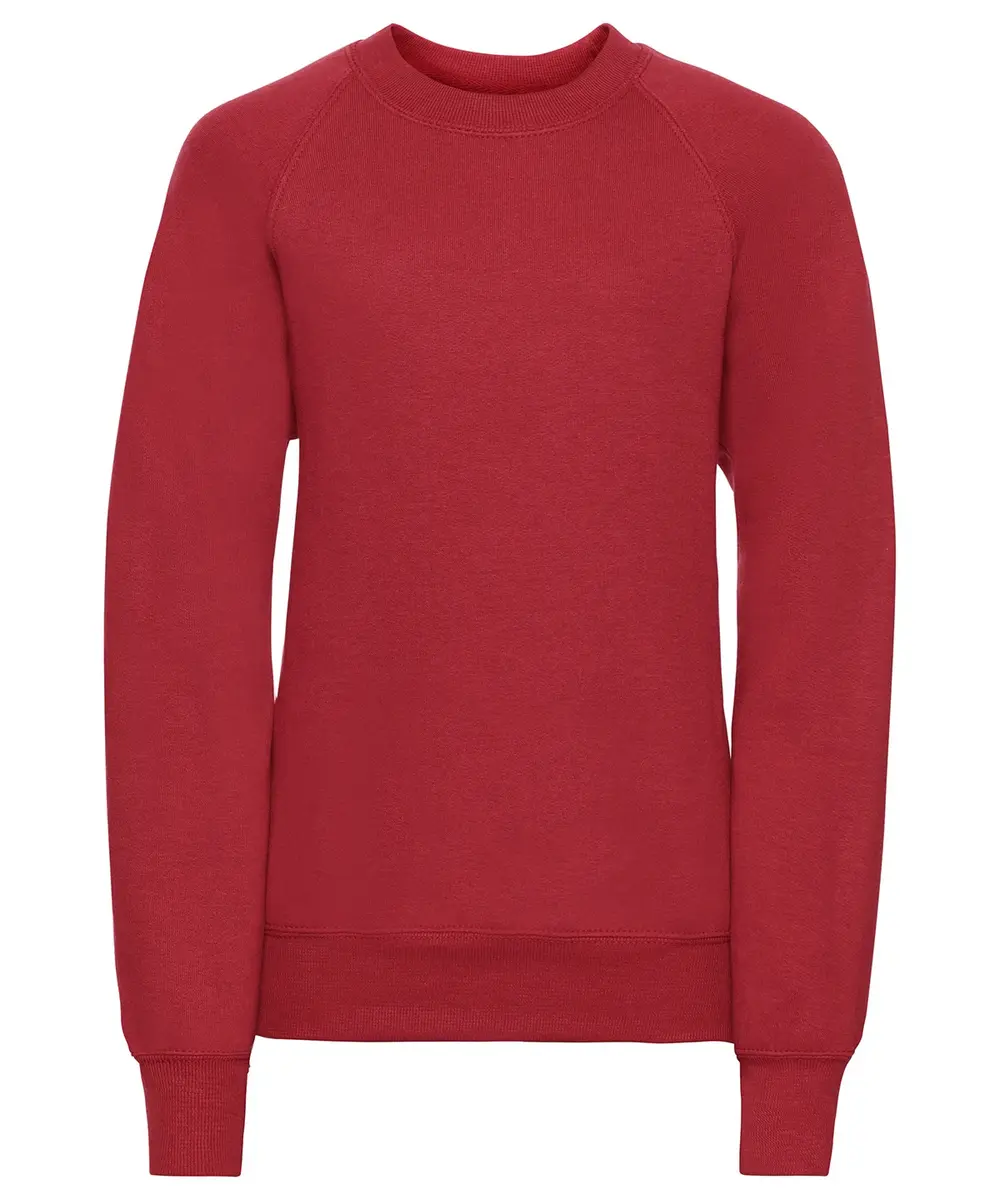 Bright Red Russell Classic Sweatshirt