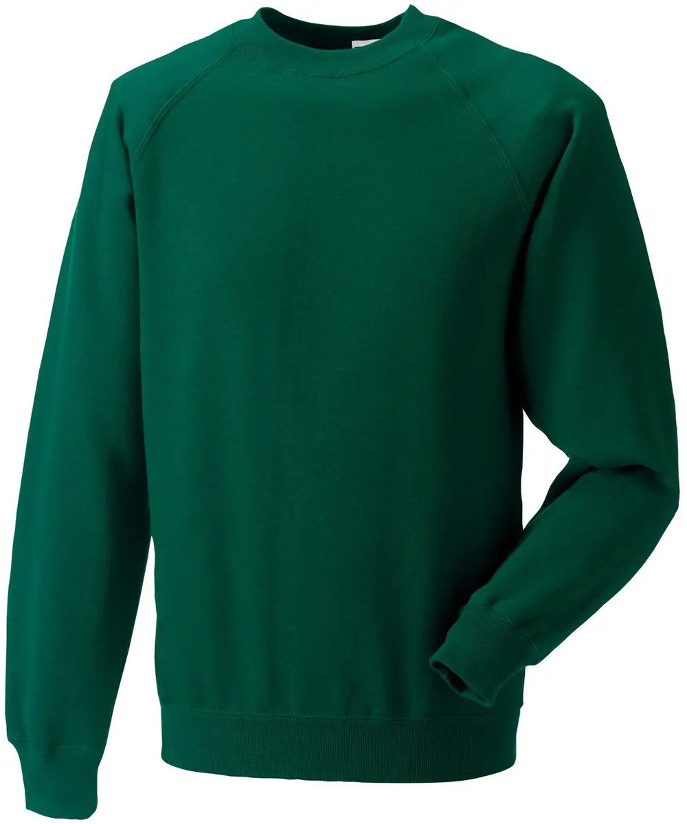 Bottle Green Ragland Sweatshirt