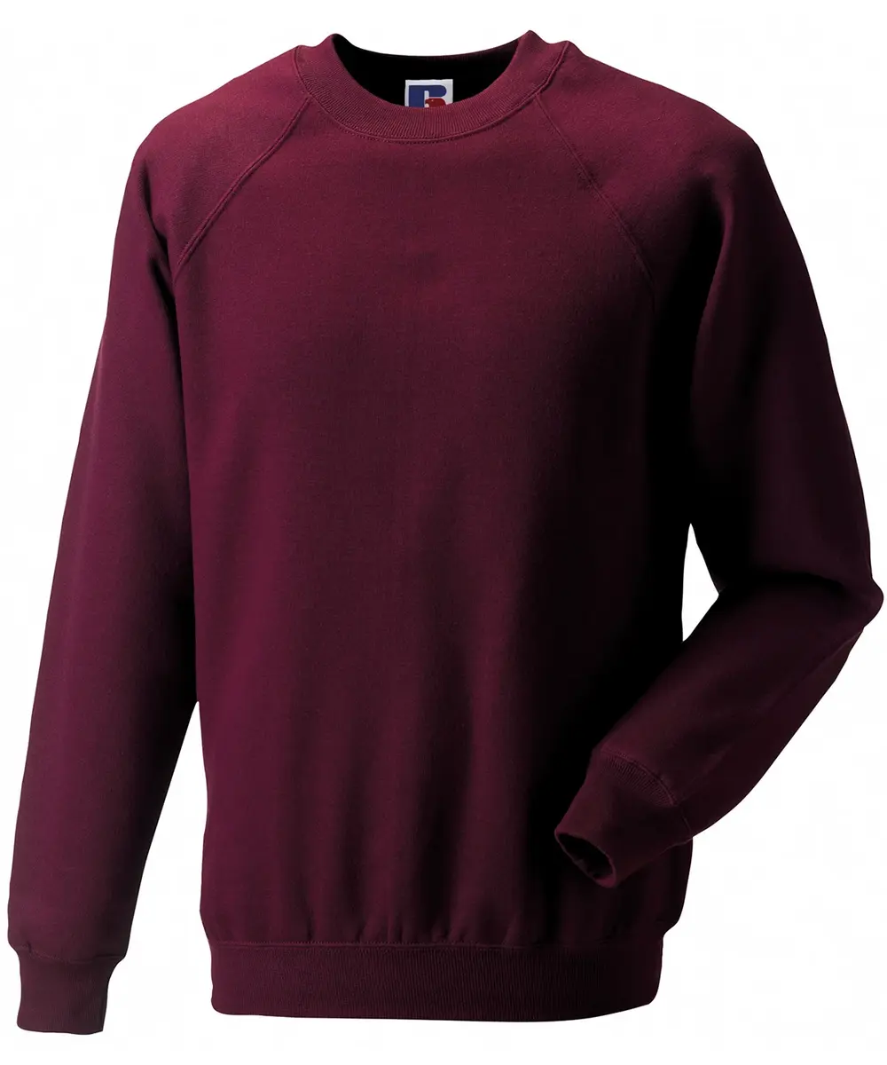 Burgundy Ragland Sweatshirt