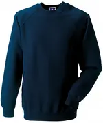 French Navy Ragland Sweatshirt
