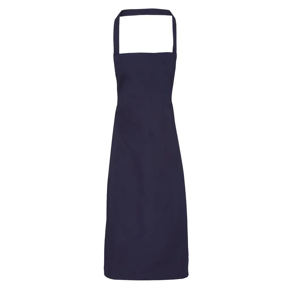 Navy Bib Apron 100% Cotton