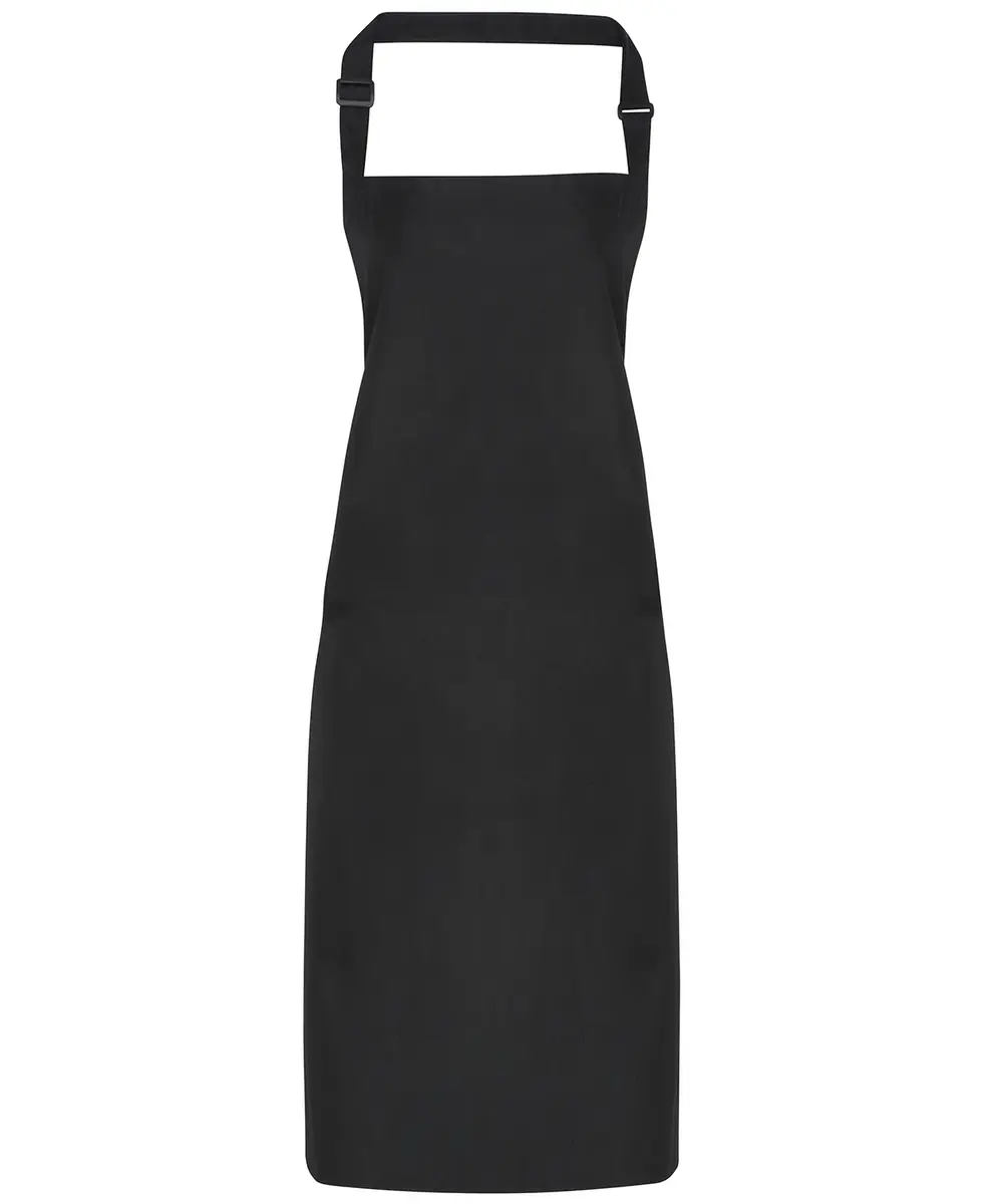 Waterproof Bib Apron Black