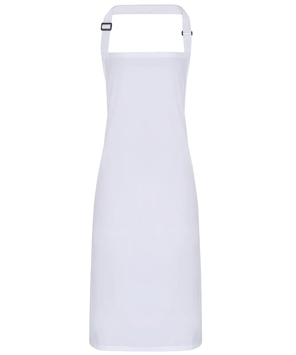 Waterproof Bib Apron White