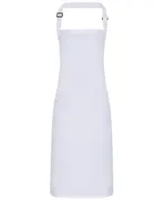 Waterproof Bib Apron White