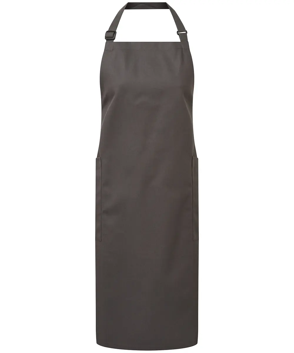 Recycled Polyester & Organic Cotton Apron Dark Grey